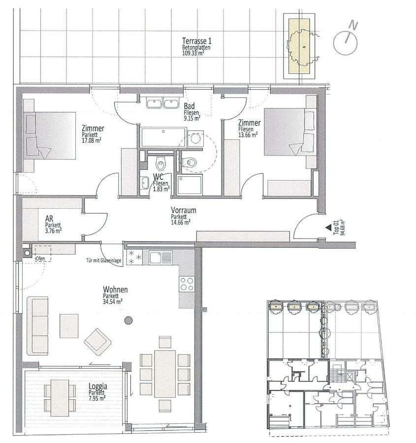 Ferienwohnung Narzisse - City Appartement Im Kurpark Bad Aussee Ngoại thất bức ảnh